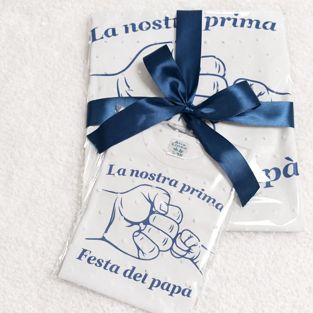 Set Coordinato Papà & Bebè – Speciale Festa del Papà